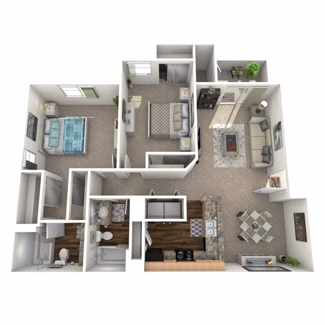 Unit 1045 2020 floor plan