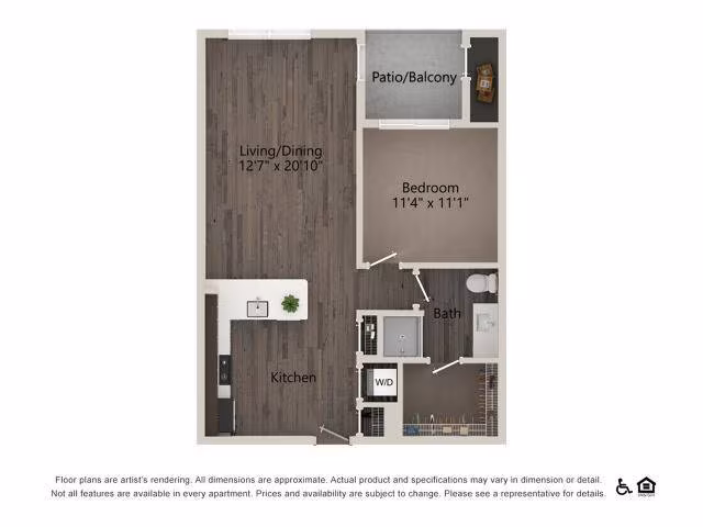 Unit 2048 2048 floor plan
