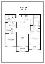 B1 174 floor plan