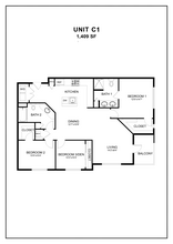 C1 301 floor plan