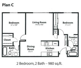 C floor plan