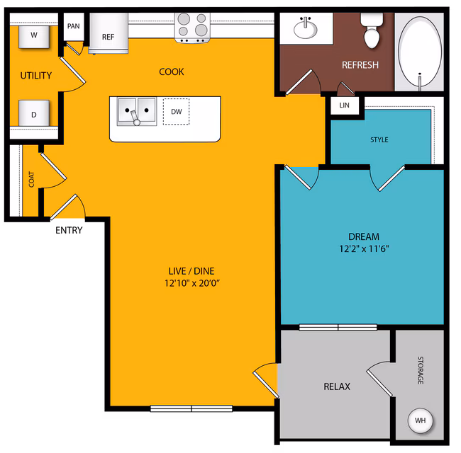 Unit 3155 2013 floor plan