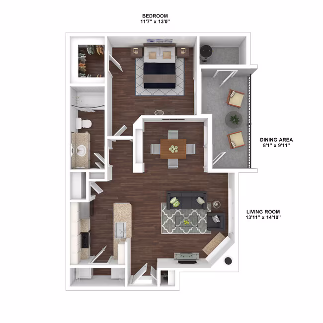 Ridge 1140 1140 floor plan