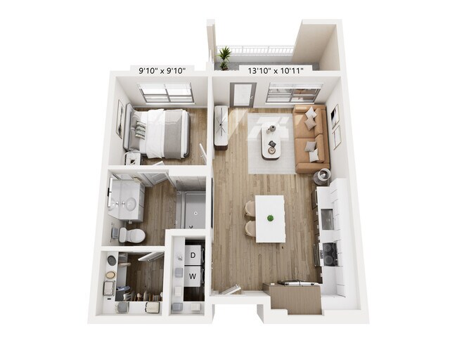 Unit 164 164 floor plan