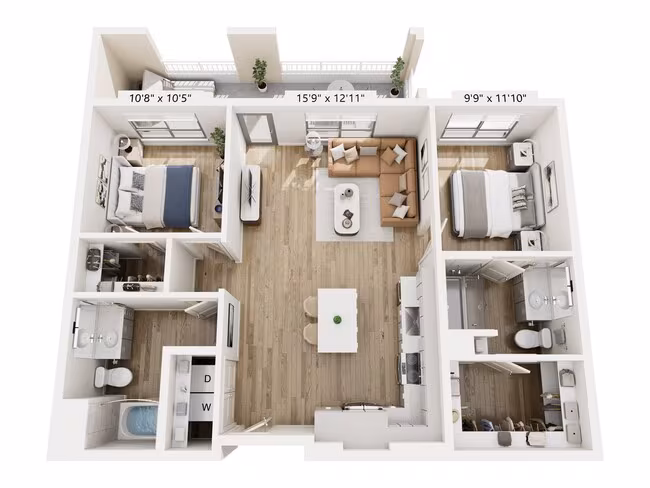Unit 355 355 floor plan