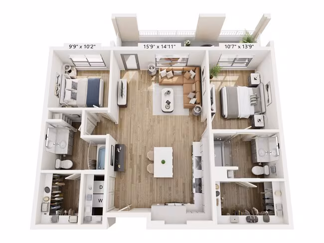 Unit 372 372 floor plan
