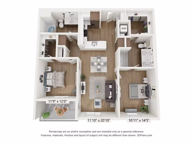 B1.1 Townsend-535 floor plan