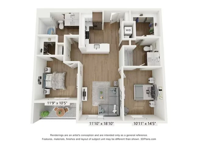 Unit 528 Townsend-525 floor plan