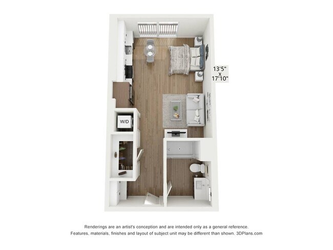 Unit 426 Townsend-426 floor plan
