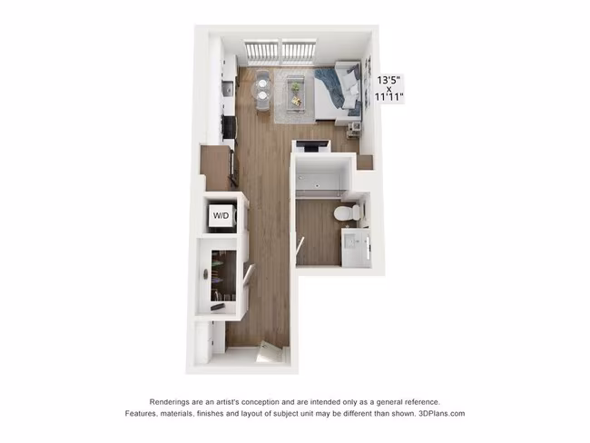 Unit 458 Townsend-458 floor plan