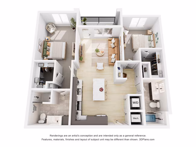 Unit 2101 2171 floor plan