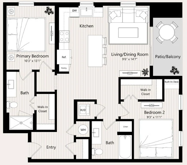B3 327 327 floor plan