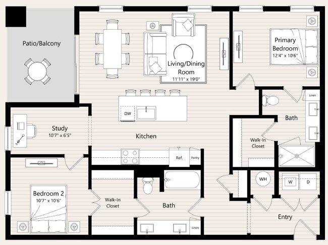 B8 439 floor plan
