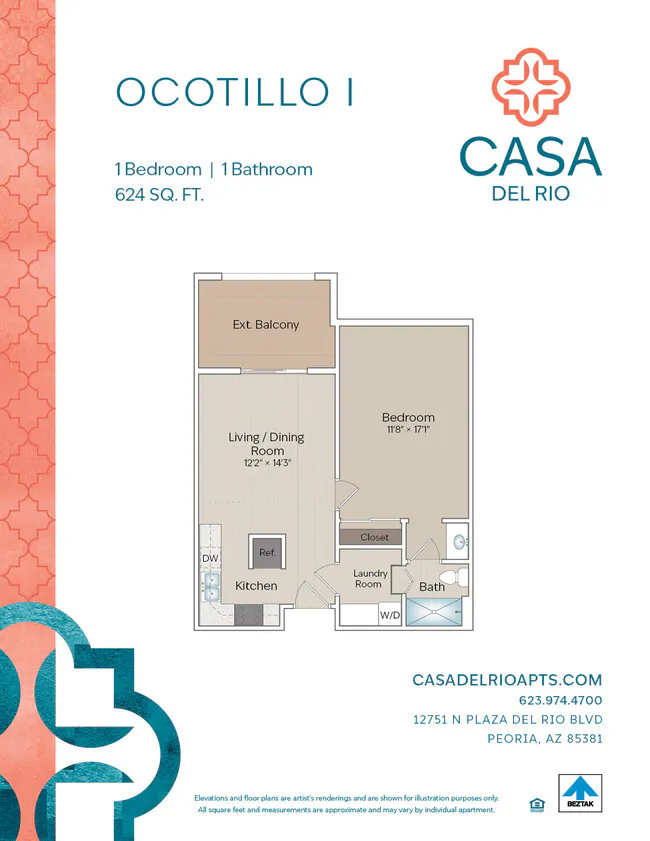 Ocotillo 3121 3121 floor plan