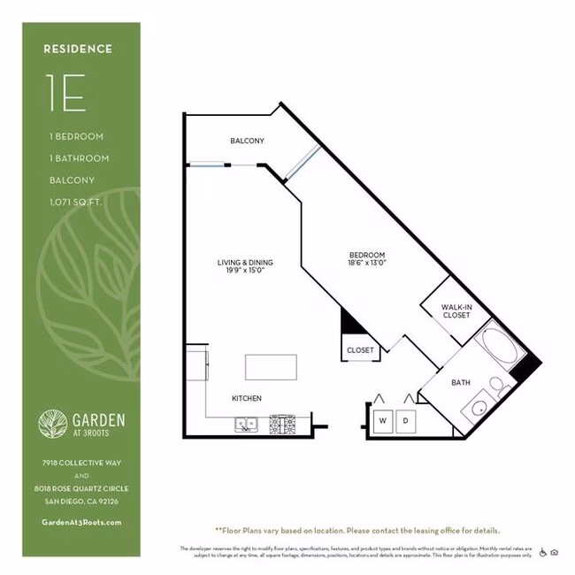 Unit 1209 1209 floor plan