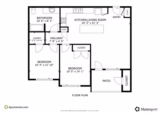 Unit 274 155 floor plan