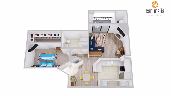 Unit 2163 2166 floor plan