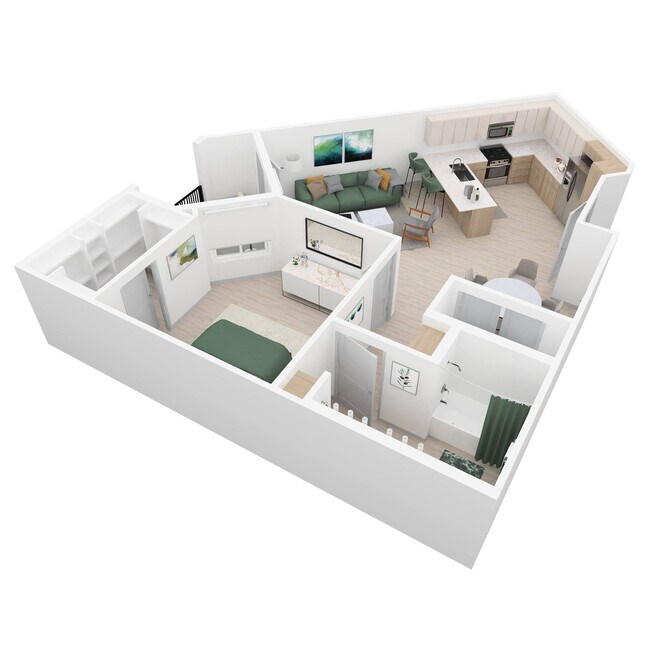 Unit 445-315 445-316 floor plan