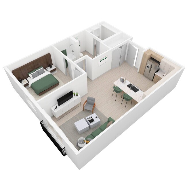 A4 445-207 floor plan
