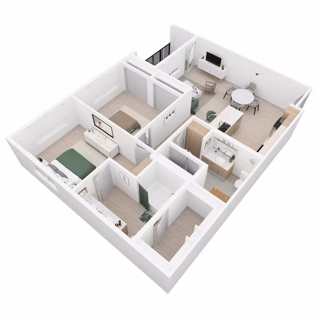 Unit 435-329 435-310 floor plan