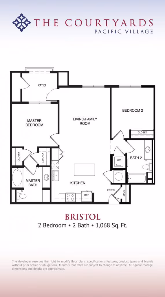 Unit 2101 4131 floor plan