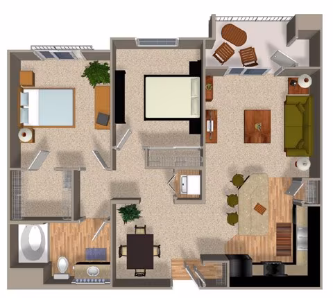 Unit 554 554 floor plan