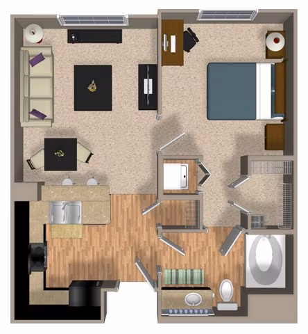 Unit 548 543 floor plan
