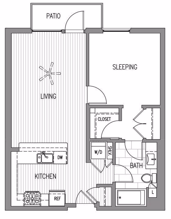 Unit 415 415 floor plan