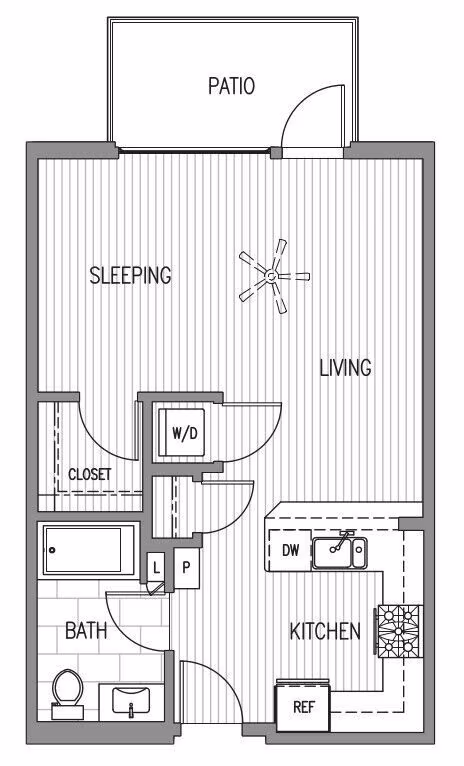 Unit 213 213 floor plan