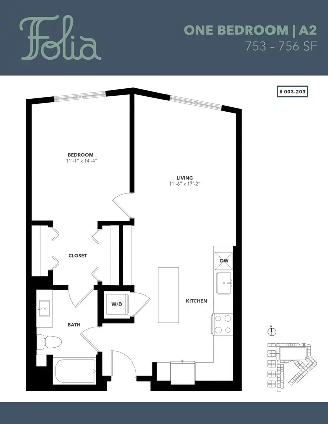 A2 173 floor plan
