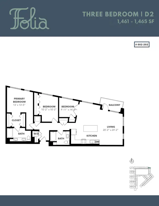 Unit 2 2 floor plan