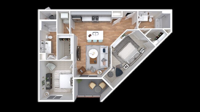 2x2-1010 415 floor plan