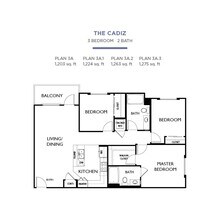 Cadiz floor plan