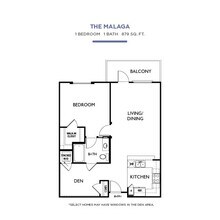 Malaga floor plan