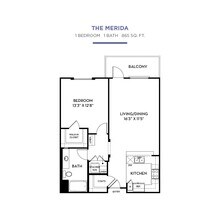 Merida floor plan