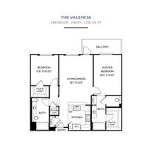 Valencia floor plan
