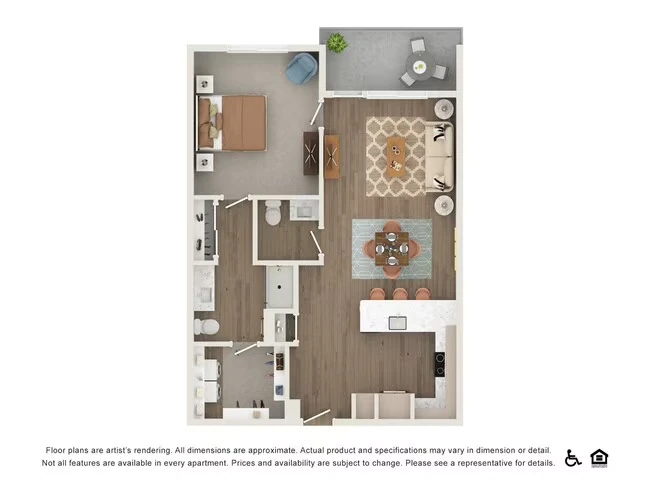 Unit 1007 1007 floor plan