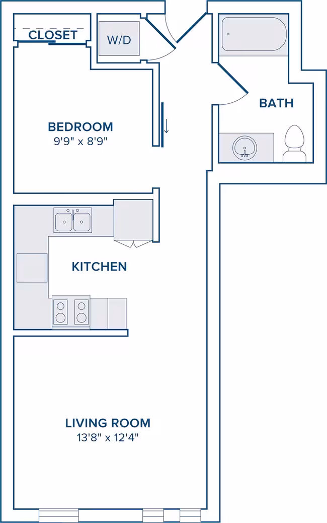 Unit 1-310 1-106 floor plan