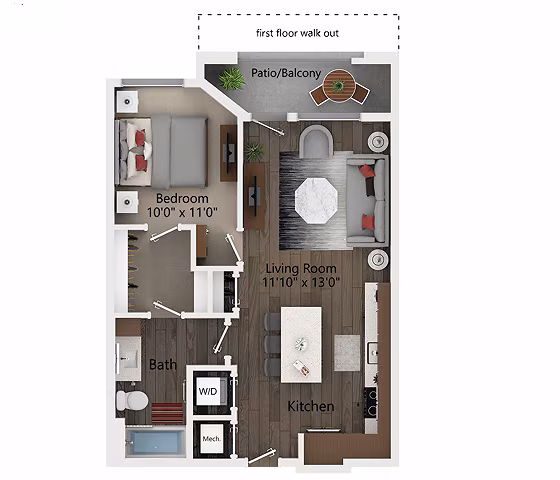 Unit 4080 4080 floor plan