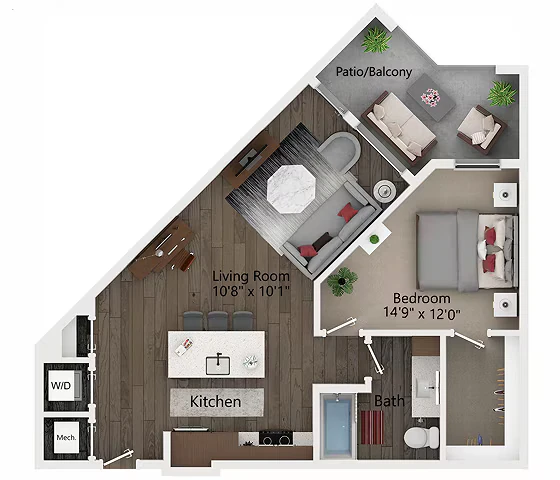 A4 2110 floor plan