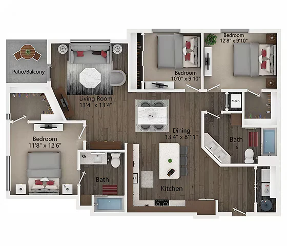 C1 3091 floor plan