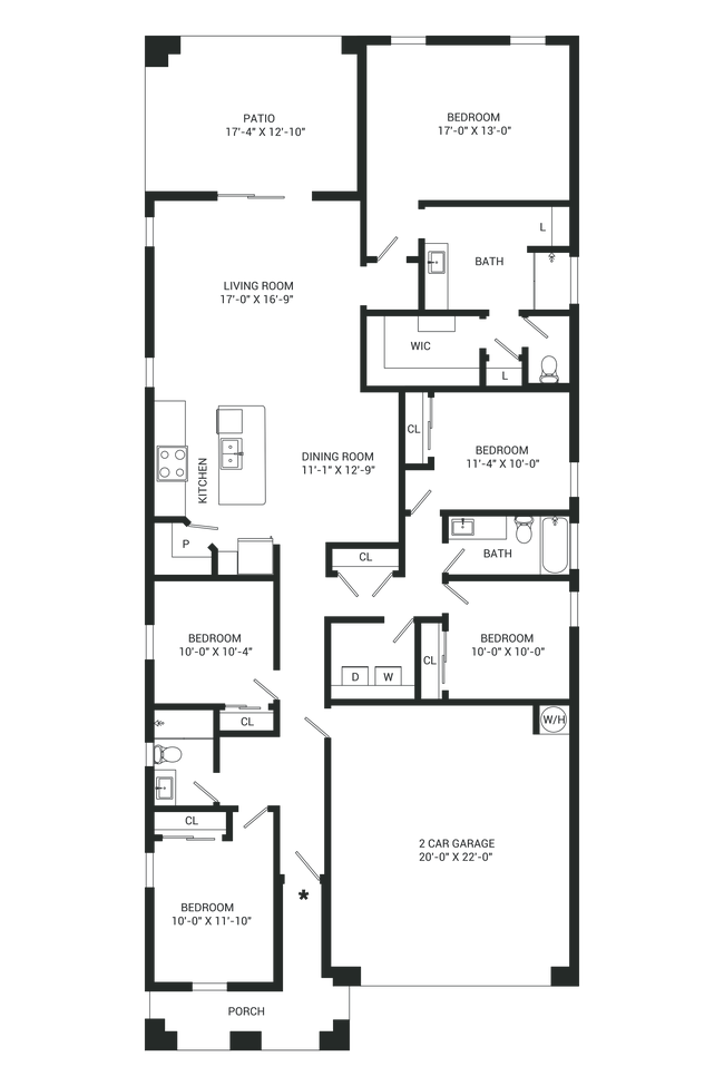 Bluebird 1348758 floor plan