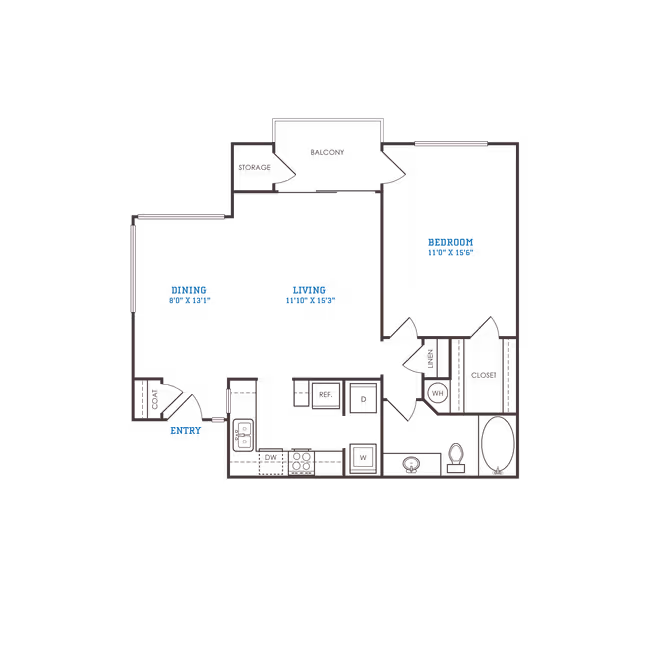 Unit 2044 2032 floor plan