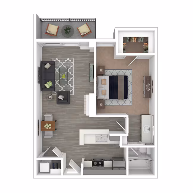 Unit B309 P204 floor plan