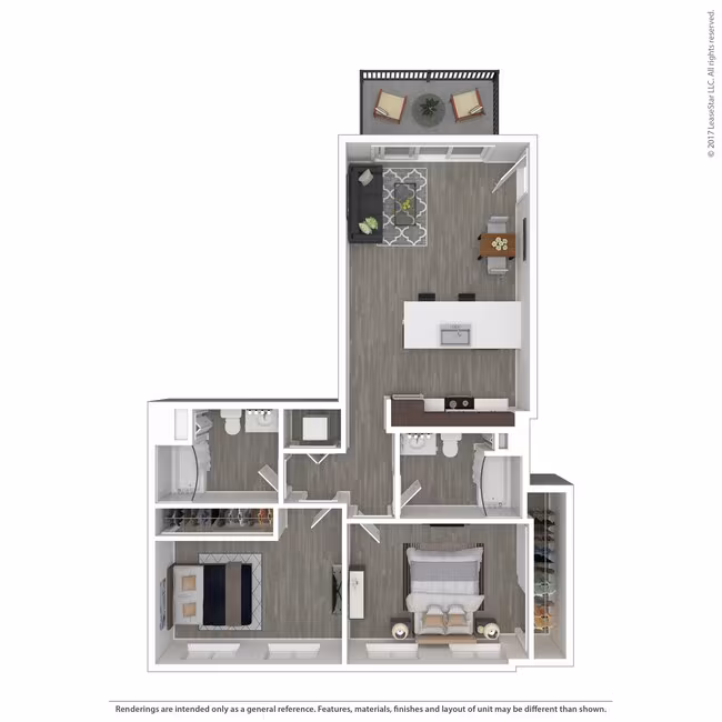 Unit 3-335 3-335 floor plan