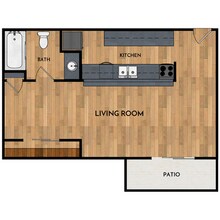 0X1 204 floor plan