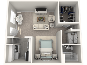 Studio 0140 floor plan