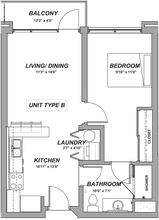 B1 218 floor plan