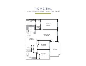 Messina floor plan