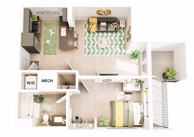 Unit Private Private floor plan
